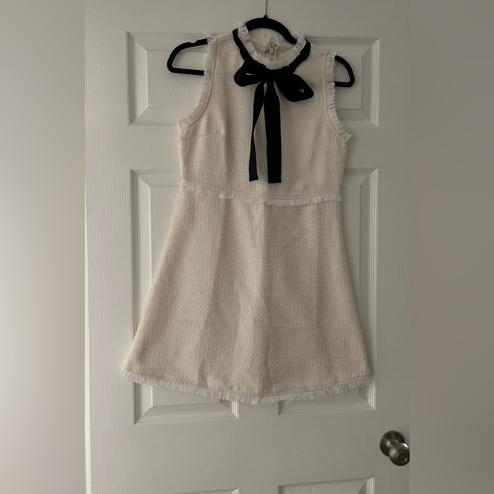 New NWT Cute cotton white dress size s